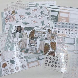 Pink Diamond Planner Co. Planner Sticker Set- Thanksgiving New